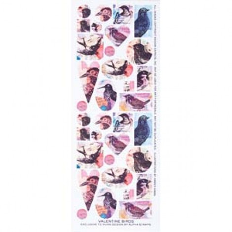 Nunn Design Collage Birds Collage Sheet