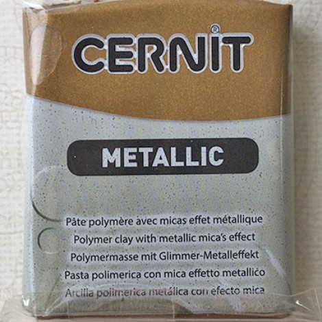 Cernit Polymer Clay - Metallic - Antique Bronze - 56gm