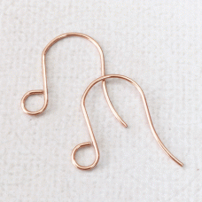 22x13mm 20ga 304 Rose Gold Stainless Steel Earwires 