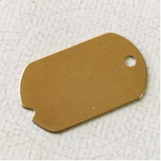 1-1/4"x3/4" (32x20mm) ImpressArt 24ga Copper Dog Tags - Pack of 2