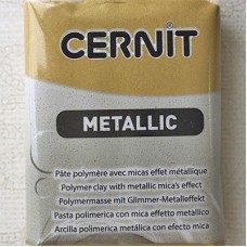 Cernit Polymer Clay - Metallic - Gold Rich - 56gm