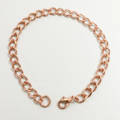 20cm Copper Plated Bracelet Chain