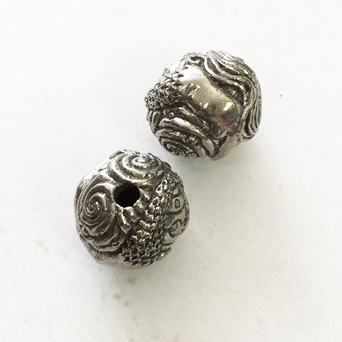 Green Girl Studios 15mm Mermaid Bead GREEN GIRL STUDIO Over the