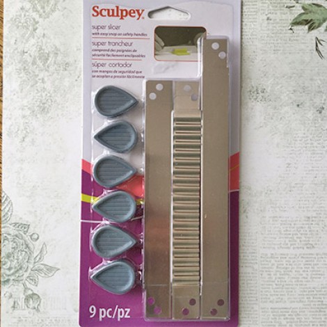 Sculpey Super Slicer - 3 Blade Set with Snap On Handles