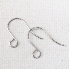 22x13mm 20ga 304 Unplated Stainless Steel Earwires 