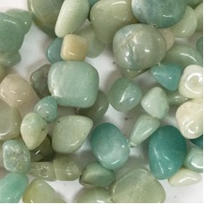 8-15mm Natural Amazonite Nugget Beads