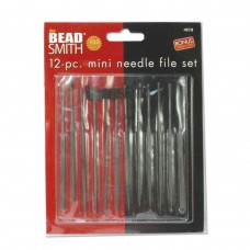 Beadsmith Mini Needle Files - 2mm x 100mm - 12 Pieces