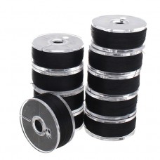 Beadsmith Nyline Flat Nylon Thread - Black - Size B .20mm - 75yd