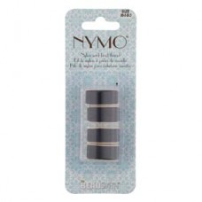 Nymo Nylon Beading Thread - Black - 4pc - 1 each of size 00, 0, B, D