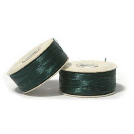 Nymo Nylon Beading Thread - Evergreen - Size B or D