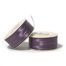 Nymo Nylon Beading Thread - Lt Purple - Size B (.20mm)