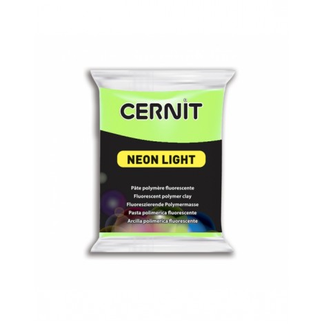 Cernit Polymer Clay - 56gm - Neon Green