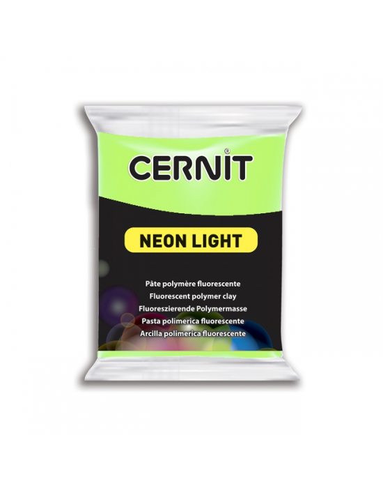 Cernit Polymer Clay 56gm Neon Green Cernit Over the Rainbow