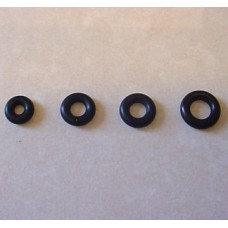 Black O-Rings for Buna Cord - choice of 2 sizes (005 & 006)