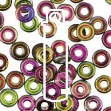 3.8x1mm Czech O Beads - Magic Orchid - 8.1gm