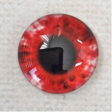 18mm Art Glass Backed Cabochons - Eye 1 - Each