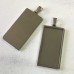 19x38mm ID 304 Stainless Steel High Quality Rectangle Bezel Pendant Setting with Bail
