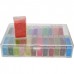 Beadsmith Bead Storage System - Clear Box with 24 Flip Top Storage Containers