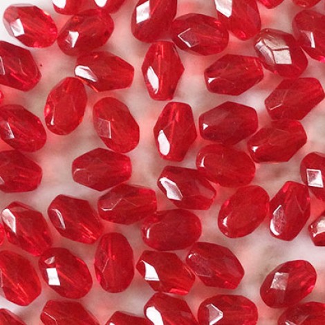 8x6mm Siam Fire Polished Ovals - Pack of 20 8x6mm Siam Fire Polished Ovals - Pack of 20