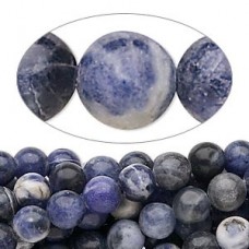 6mm Sodalite Gemstone Round Beads - Per strand
