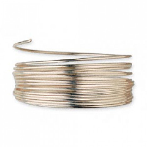 20ga 12Kt Round Full Hard Gold Filled Wire - 5ft