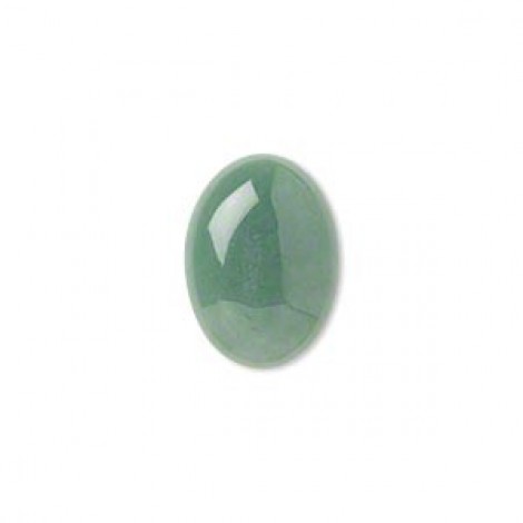 18x13mm Green Aventurine Oval Cabochons - Each