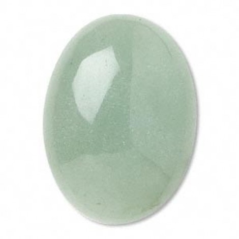 30x22mm Green Aventurine Cabochons - each