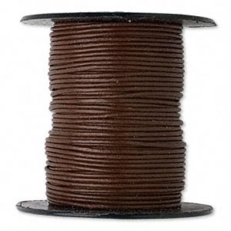.5mm Brown Indian Soft Leather Cord