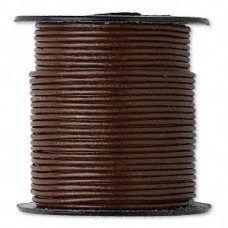 1mm Brown Indian Soft Leather Cord