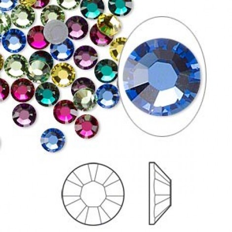 4.6mm (SS20) Swarovski Hotfix Crystals - Jewel Mix
