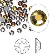 3.8mm (SS16) Swarovski Hotfix Crystals - Smokies Mix - Pack of 96