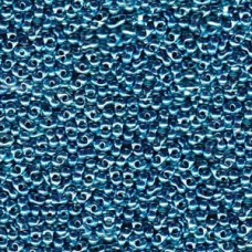Matsuno 2x4mm Peanut Beads - Metallic Seafoam - 12gm