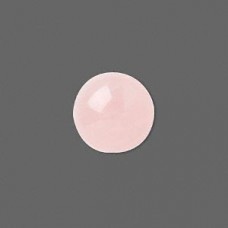 15mm Round Rose Quartz Cabochons - Each