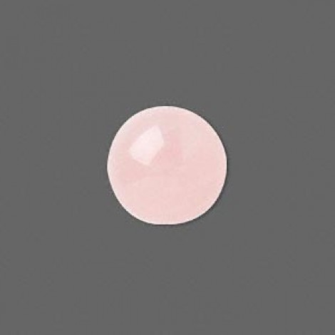 15mm Round Rose Quartz Cabochons - Each 15mm Round Rose Quartz Cabochons - Each