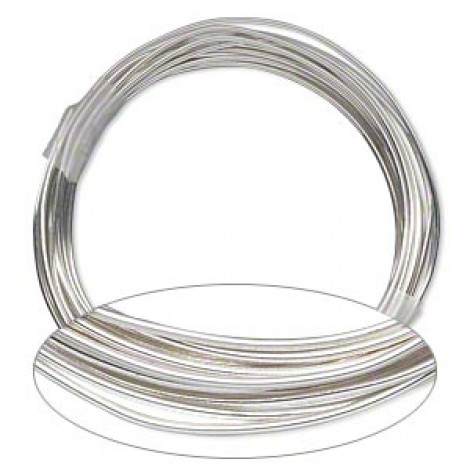 18ga Dead Soft Sterling Silver Filled Wire - 10ft Coil