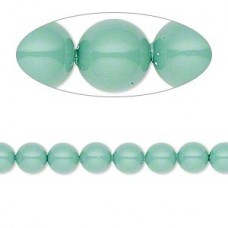 8mm Swarovski Crystal Pearls - Jade