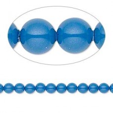 8mm Swarovski Crystal Pearls - Lapis