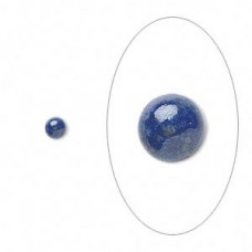 4mm Gem Grade Lapis Lazuli Round Cabochons