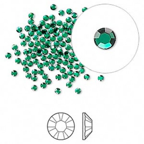 1.9mm SS5 Crystal Passions® Crystal Flatbacks - Emerald