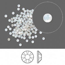 1.9mm SS5 Swarovski Crystal Flatbacks - White Opal