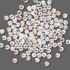 3.9mm SS16 Crystal Passions® Flat Back Crystals - Crystal AB