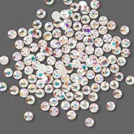 3.9mm SS16 Crystal Passions® Flat Back Crystals - Crystal AB