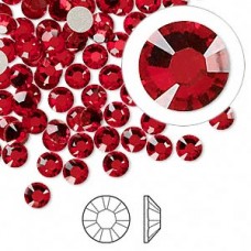 4.8mm SS20 Crystal Passions Flatback Crystals - Light Siam - Pack of 12