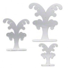 Set of 3 Small Acrylic Earring Display Stands