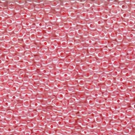 Matsuno 2x4mm Peanut Beads - Ceylon Pink