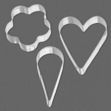 Flower Leaf & Drop Graduated Cutter Set (15pc)