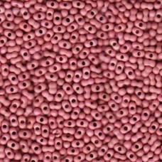 Matsuno 2x4mm Peanut Beads - Matte Berry Pink - 12gm
