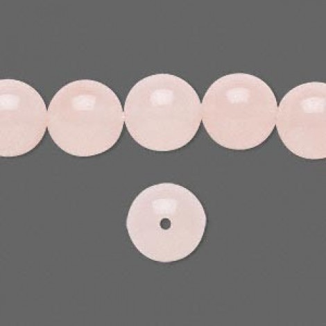10mm Rose Quartz B-Grade Natural Round Beads