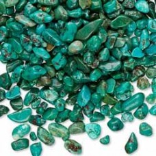 Turquoise Gemstone Un-drilled Mini-Chips - 50gm