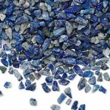 Lapis Gemstone Un-drilled Mini-Chips - 50gm